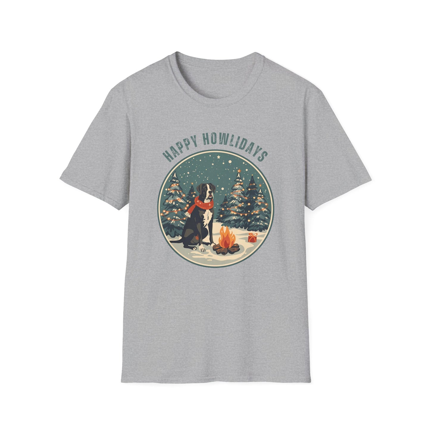 Great Dane – Campfire Christmas II T-shirt
