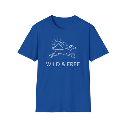 Wild & Free line art