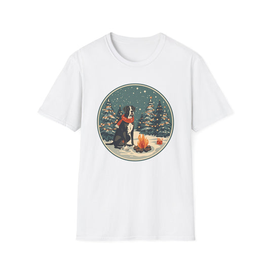 Great Dane – Campfire Christmas T-shirt