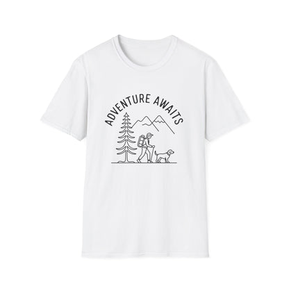 Adventure Awaits line art