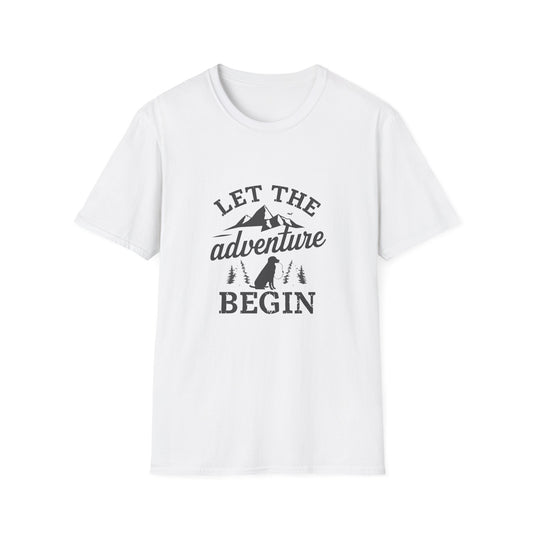 LET THE adventure BEGIN I - T-Shirt