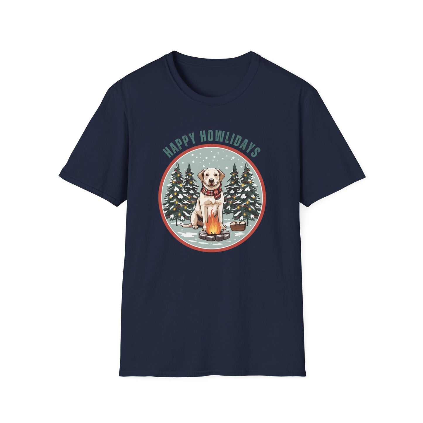 Labrador Retriever – Campfire Christmas II T-shirt