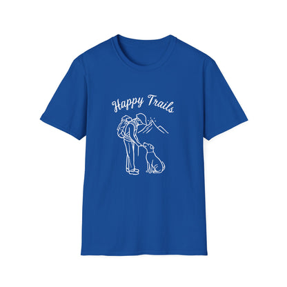 Happy Trails line art