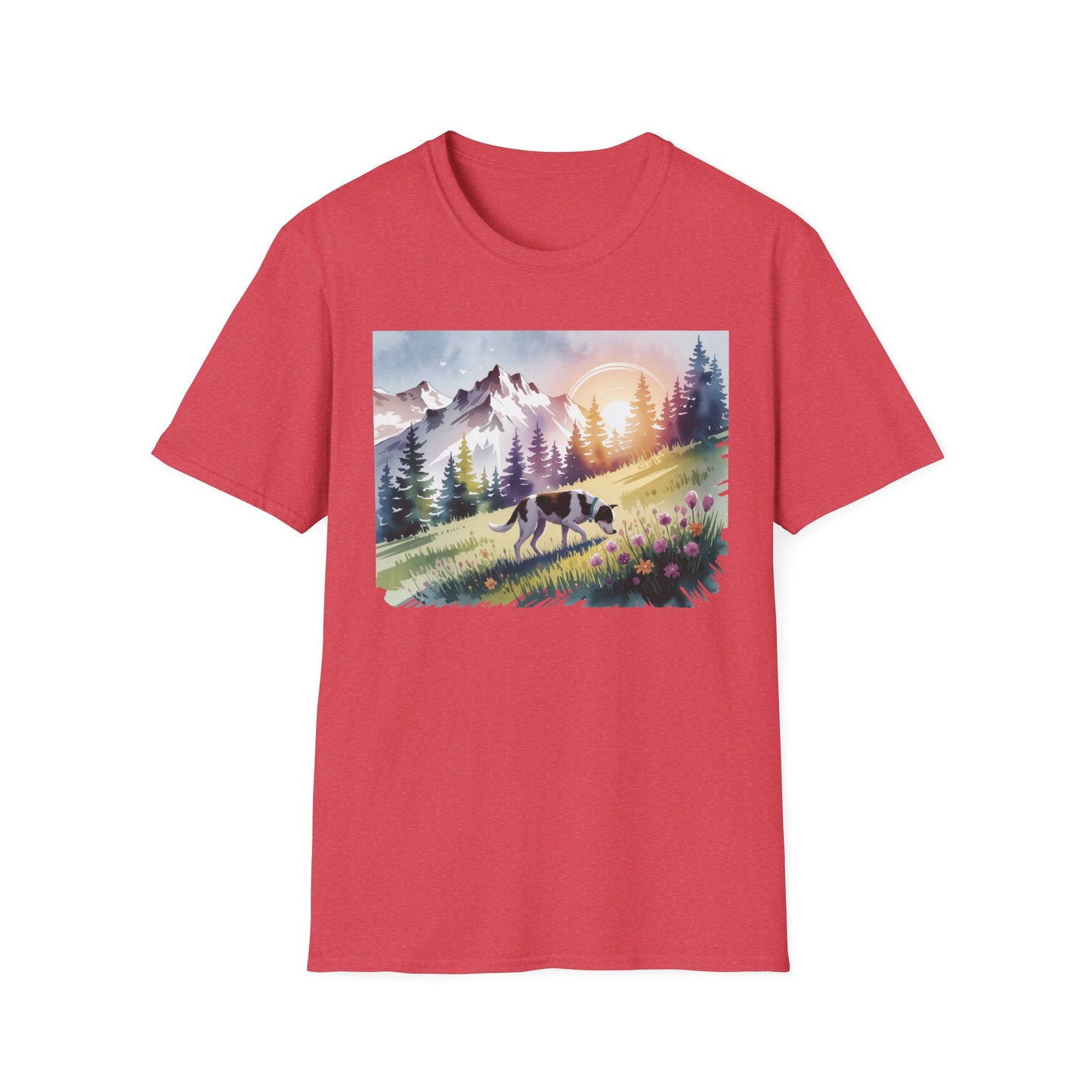 Dog View Watercolor T-Shirt