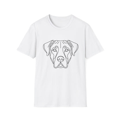 Dog Portrait Line Art