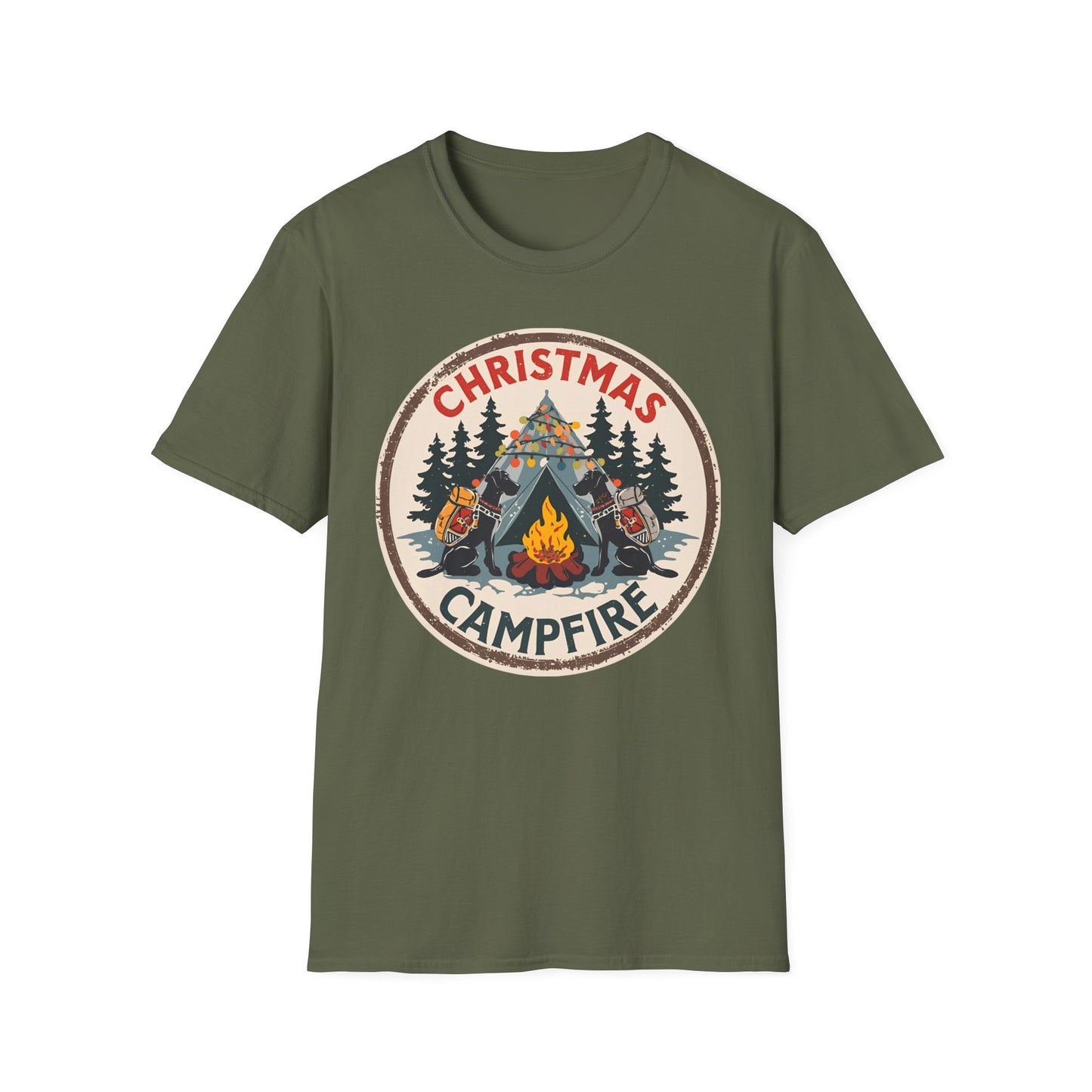 Christmas Campfire II T-shirt