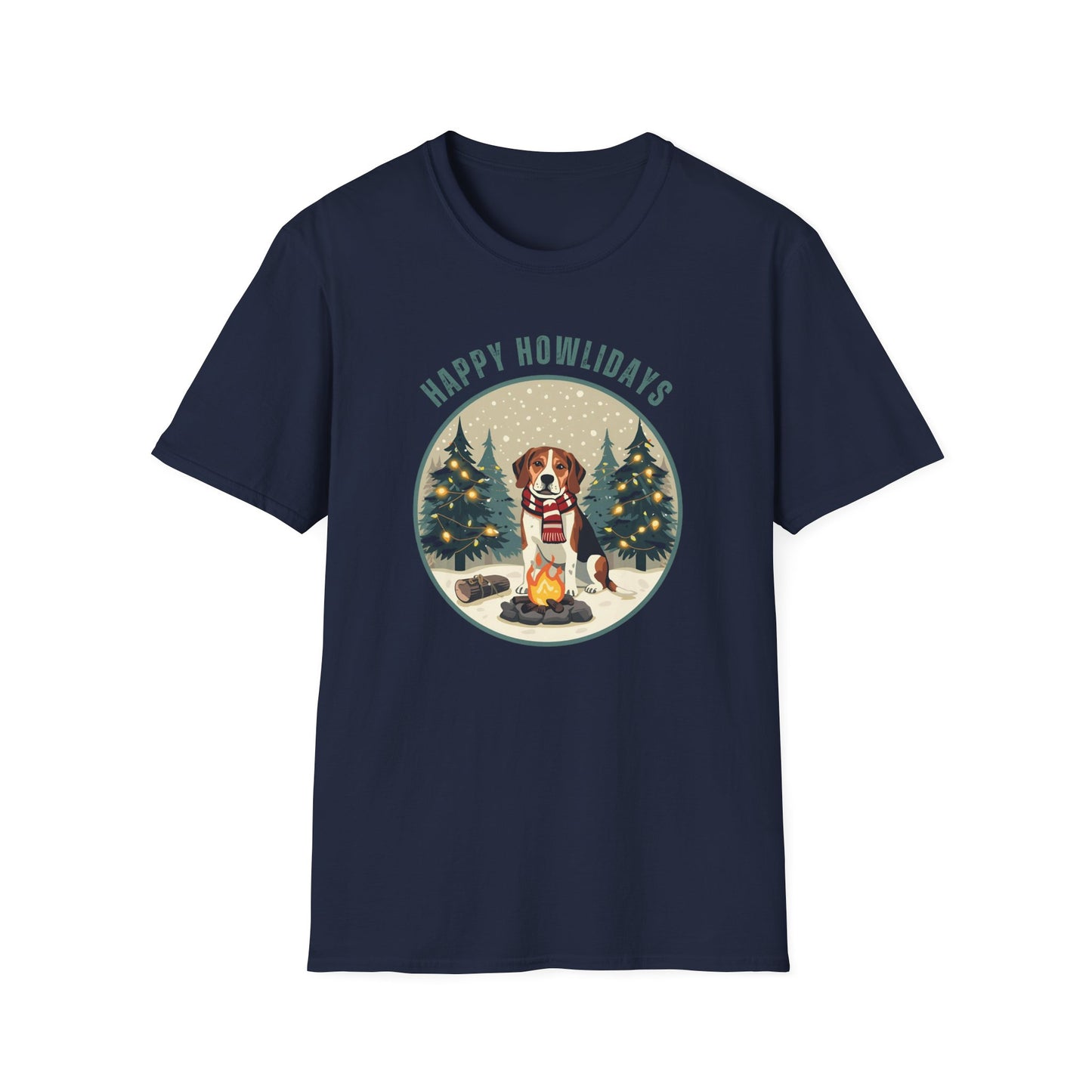 Beagle – Campfire Christmas II T-shirt