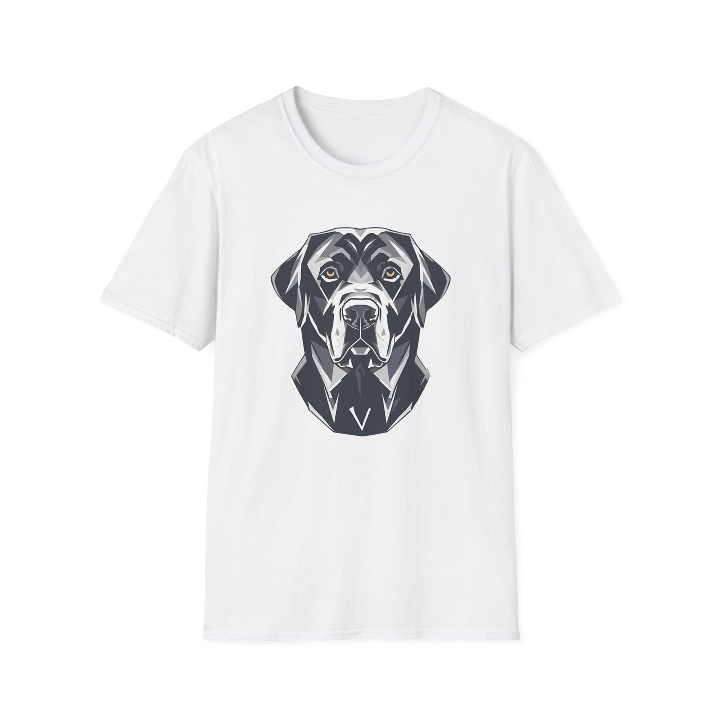 Geometric Labrador Head