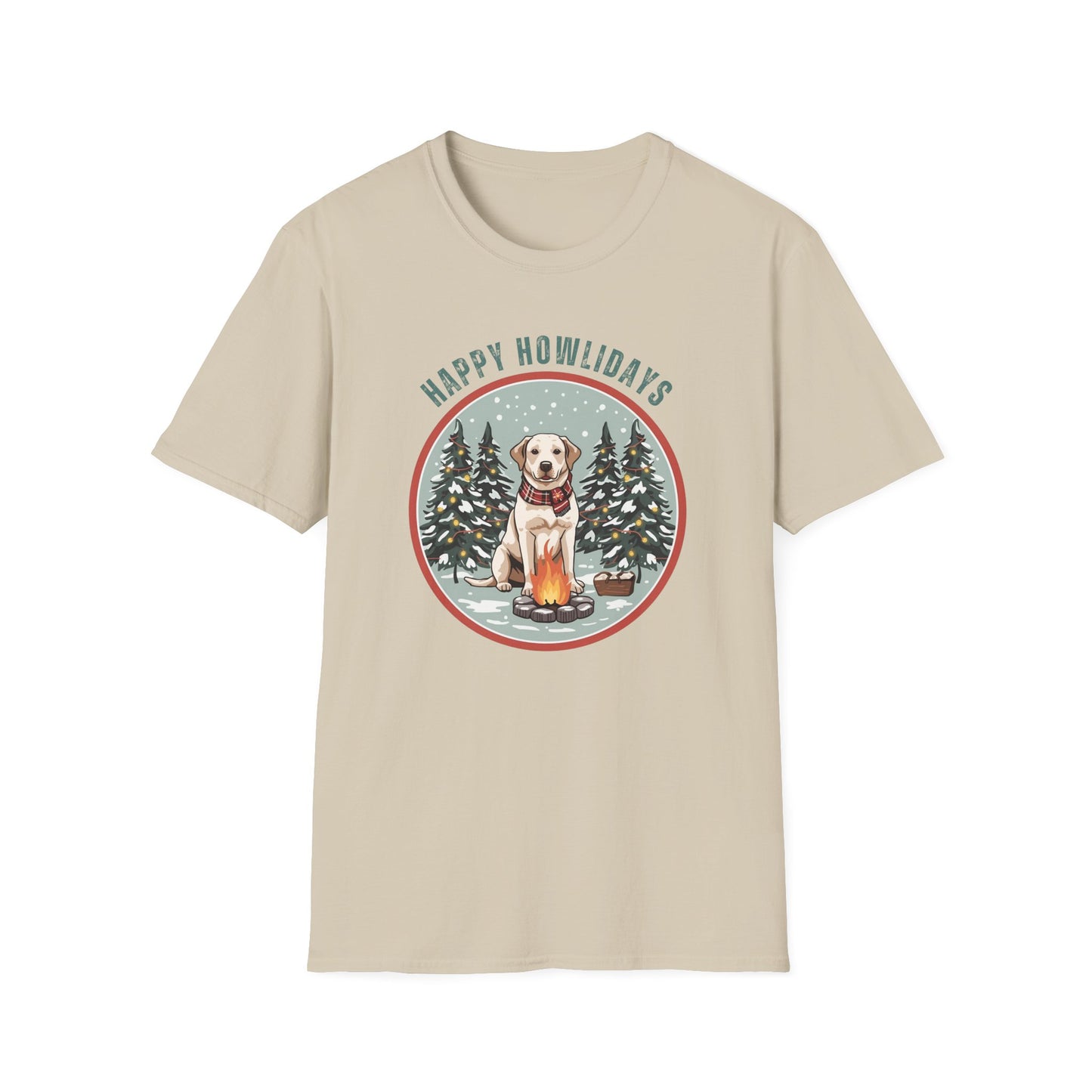 Labrador Retriever – Campfire Christmas II T-shirt