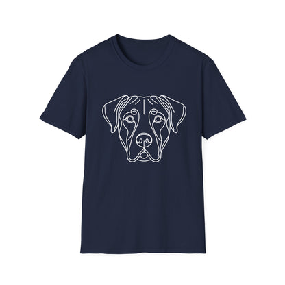 Dog Portrait Line Art