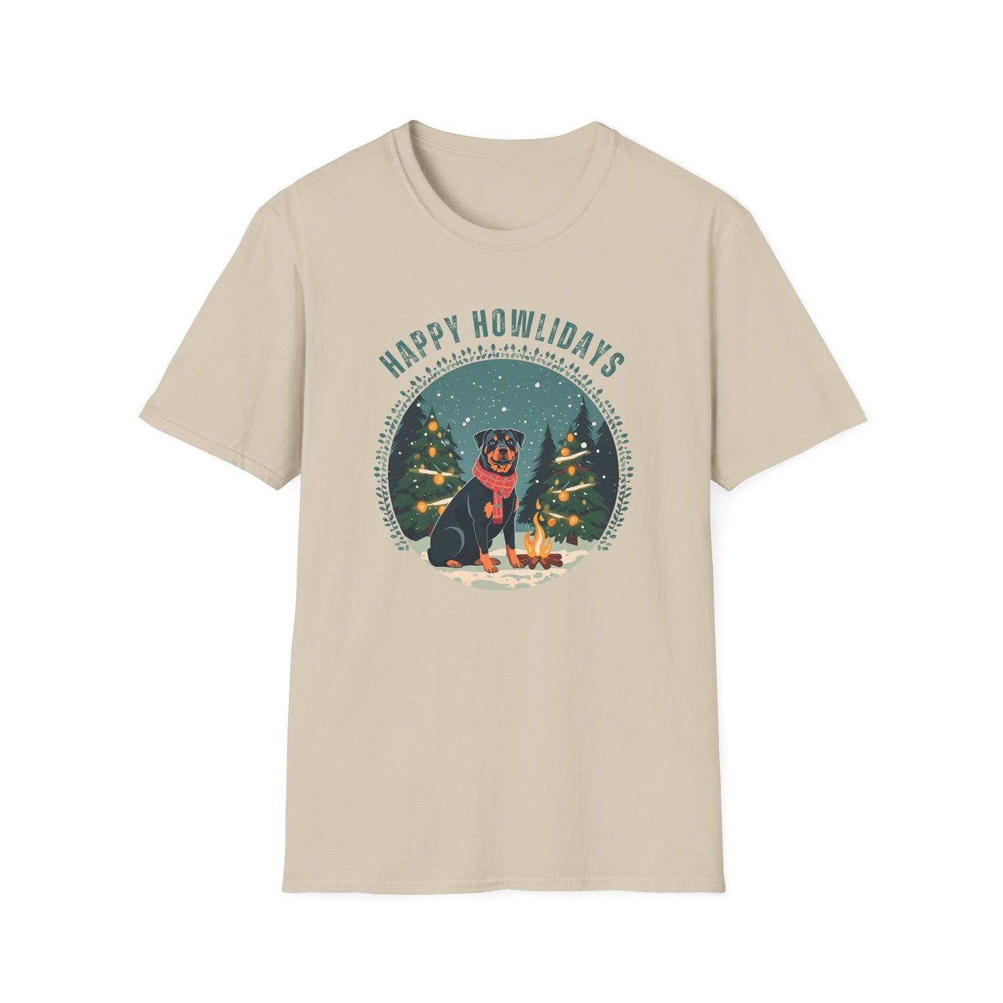 Rottweiler – Campfire Christmas II T-shirt