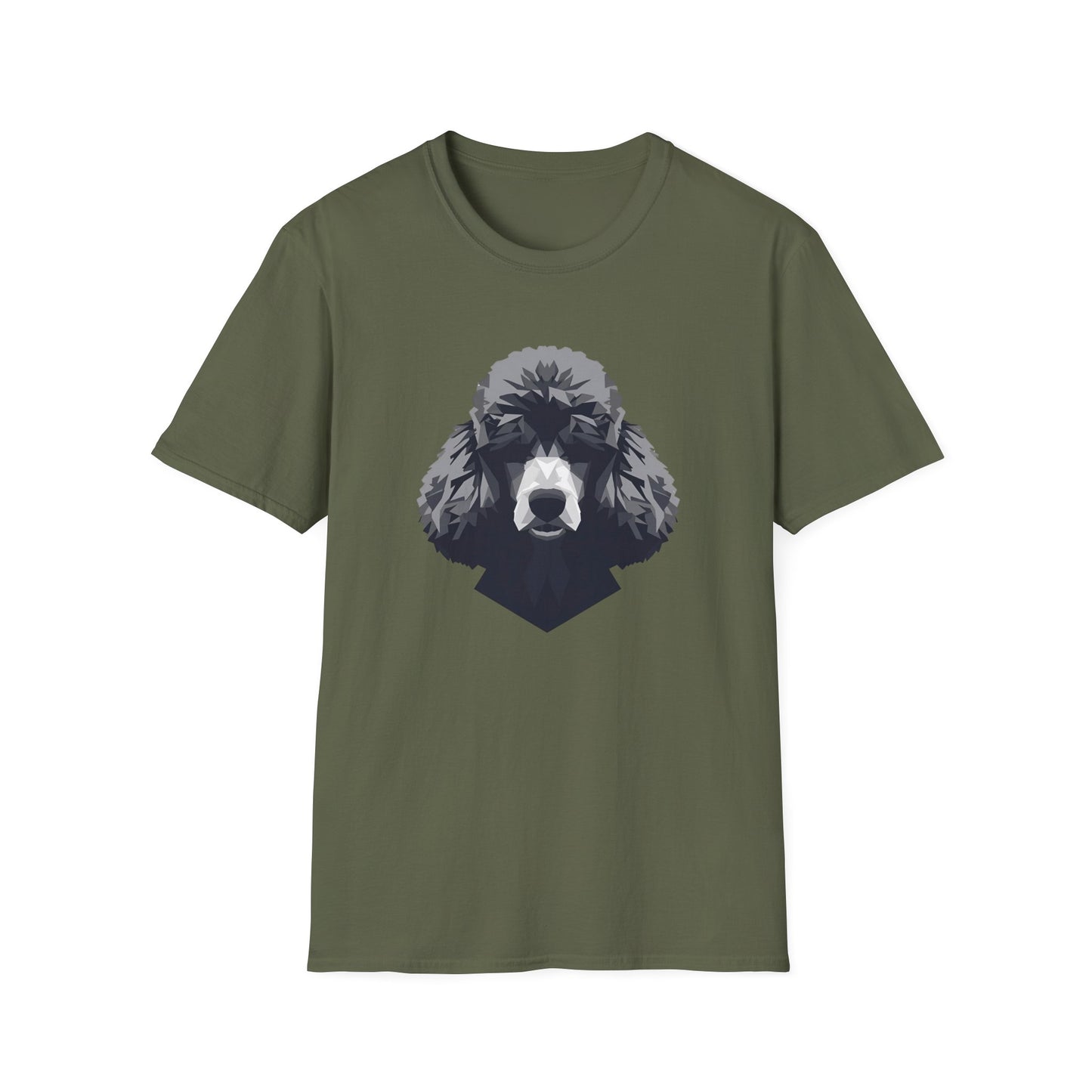 Geometric Poodle Head