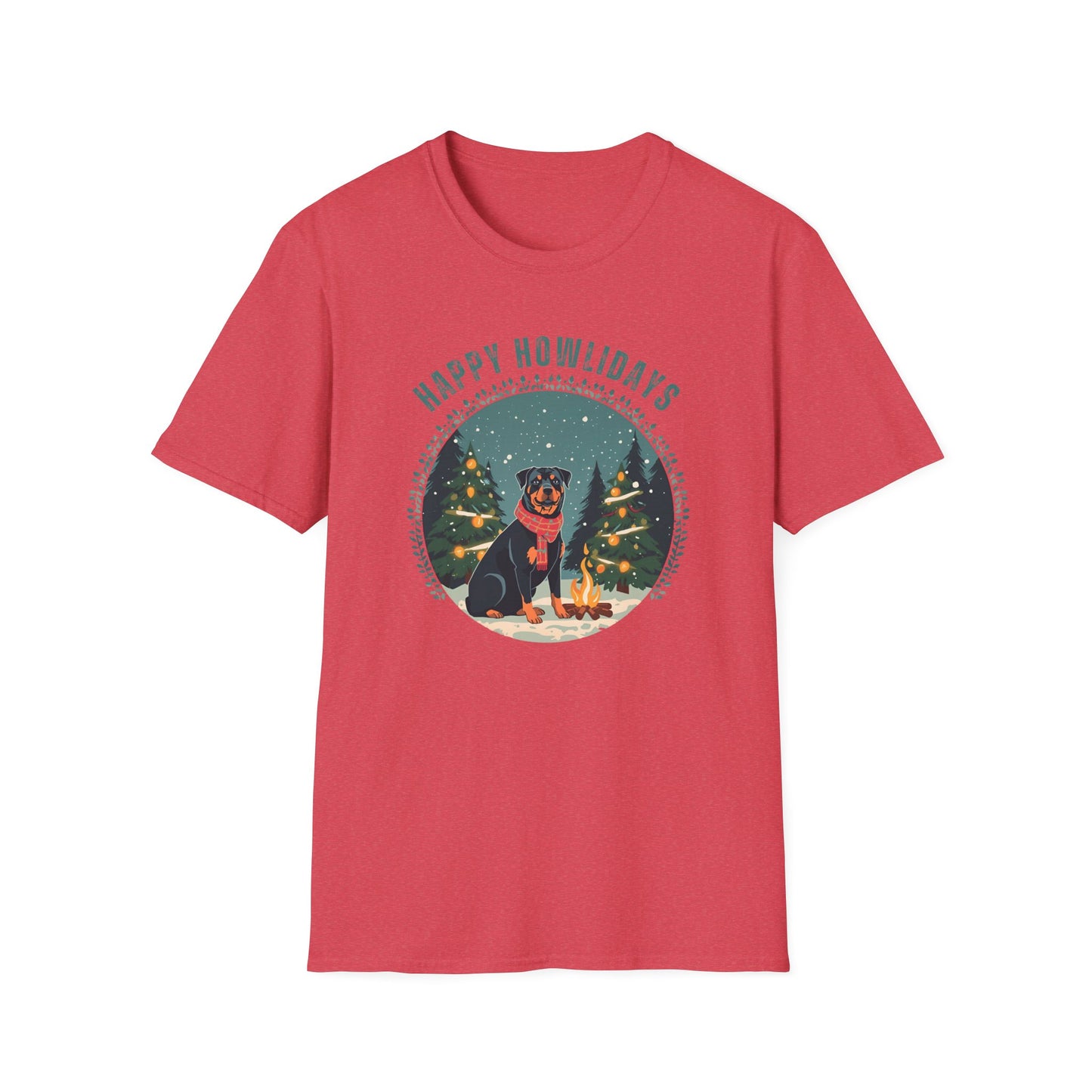 Rottweiler – Campfire Christmas II T-shirt