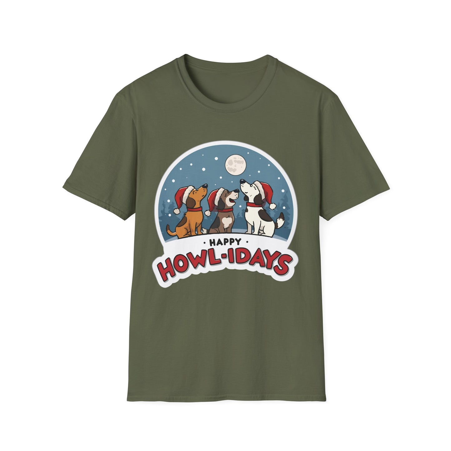 Happy Howl-idays I T-shirt