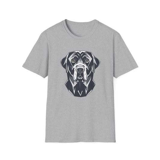 Geometric Labrador Head T-Shirt